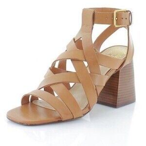 Vince Camuto - Sutellie Block Heel Leather Sandals - size 11M  MSRP: $139.00